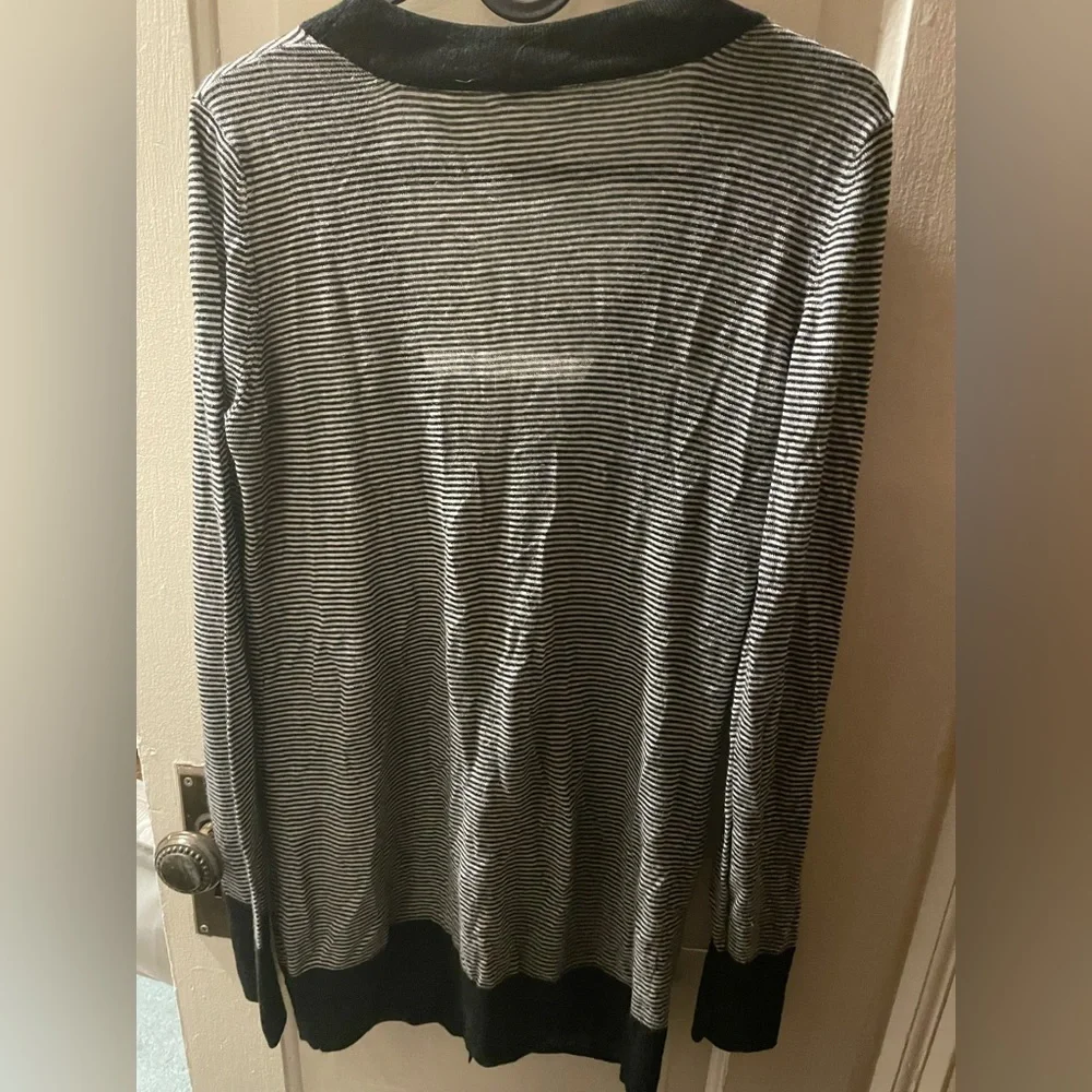 Thin striped cardigan - Picture 4 of 5